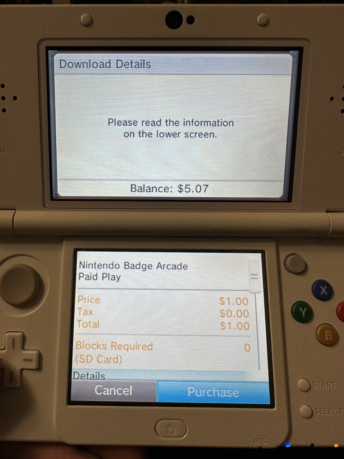 Nintendo New 3DS EShop Edition Handheld System – White