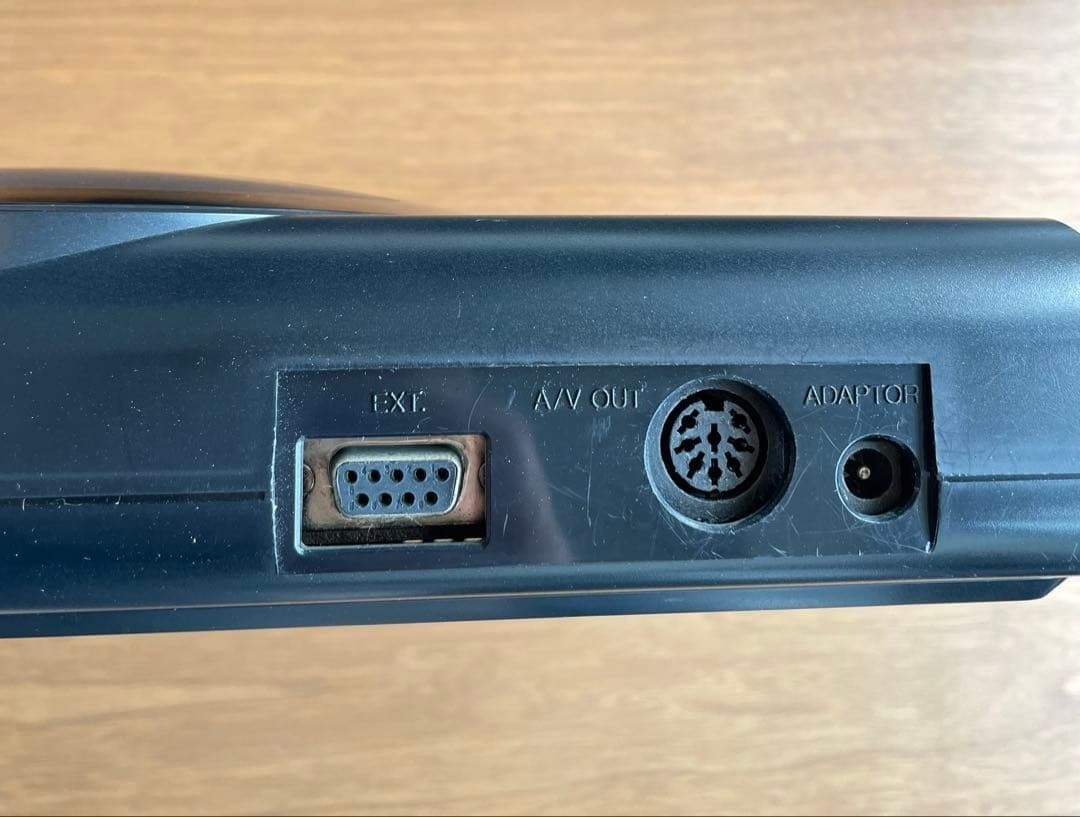 SEGA Mega Drive & Mega CD2 Console Set Black USED Japan Free Shipping Very Good