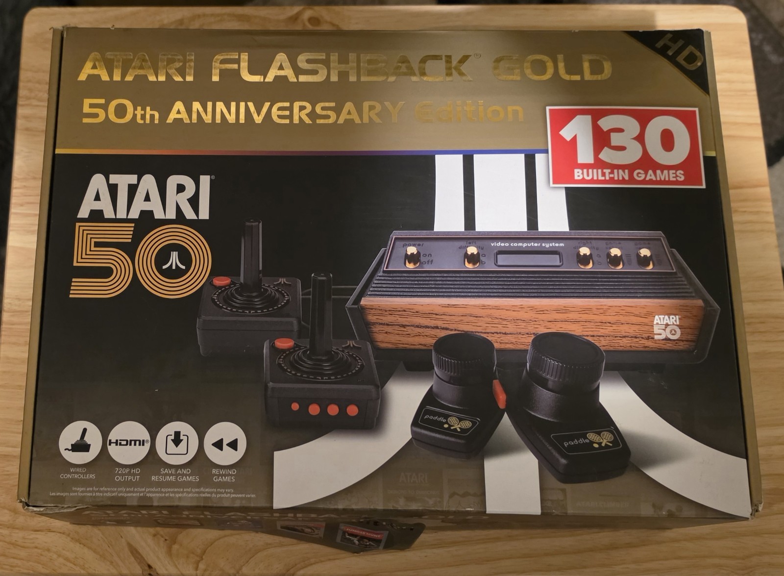 Atari Flashback Gold – 50th Anniversary Edition Console – AR3080