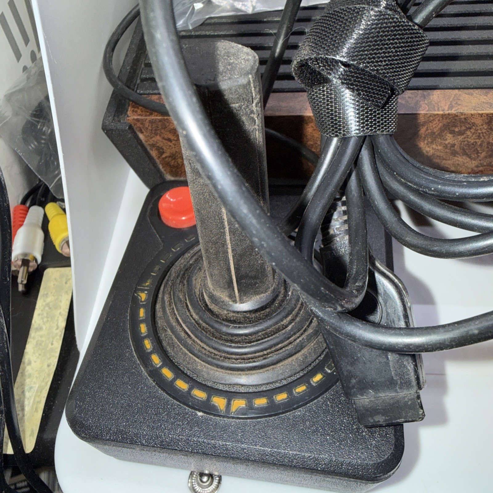 Sears Tele-Games Atari 2600 6 Switch Tested + Modern TV Adapter 1 Org And 2 Cont
