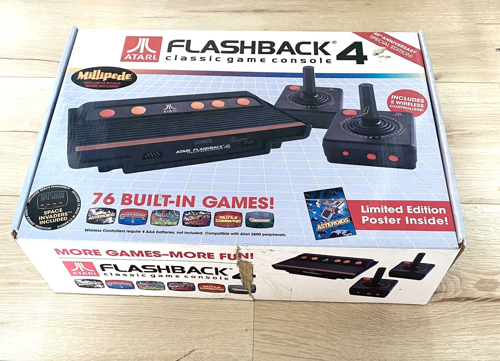 Atari Flashback 4 Launch Edition Black Console