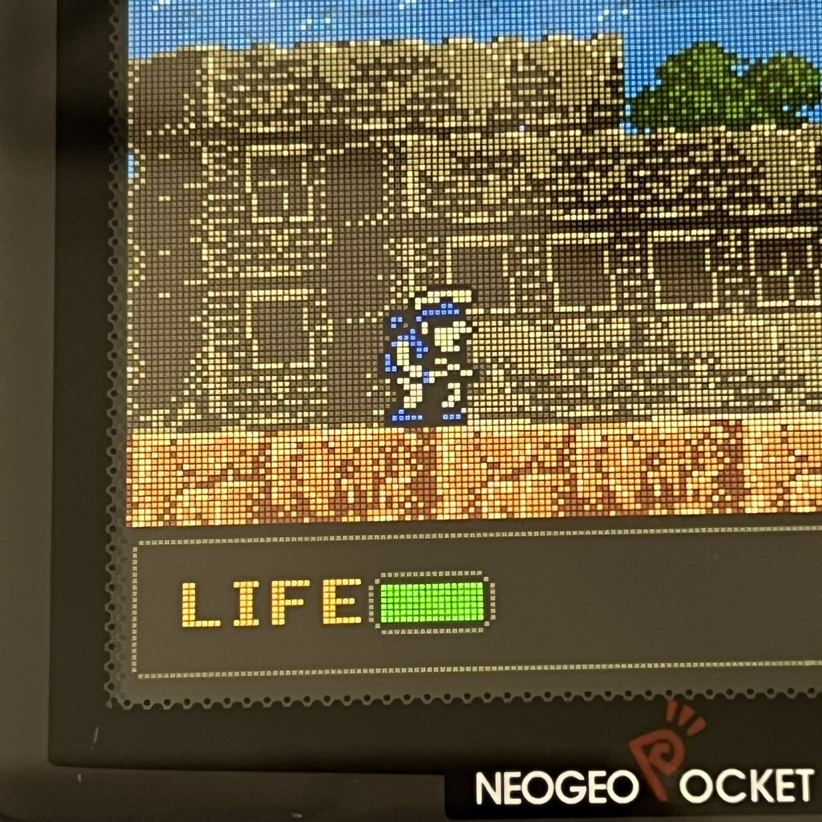 Neo Geo Pocket Color Silver Model Full Size IPS Q5
