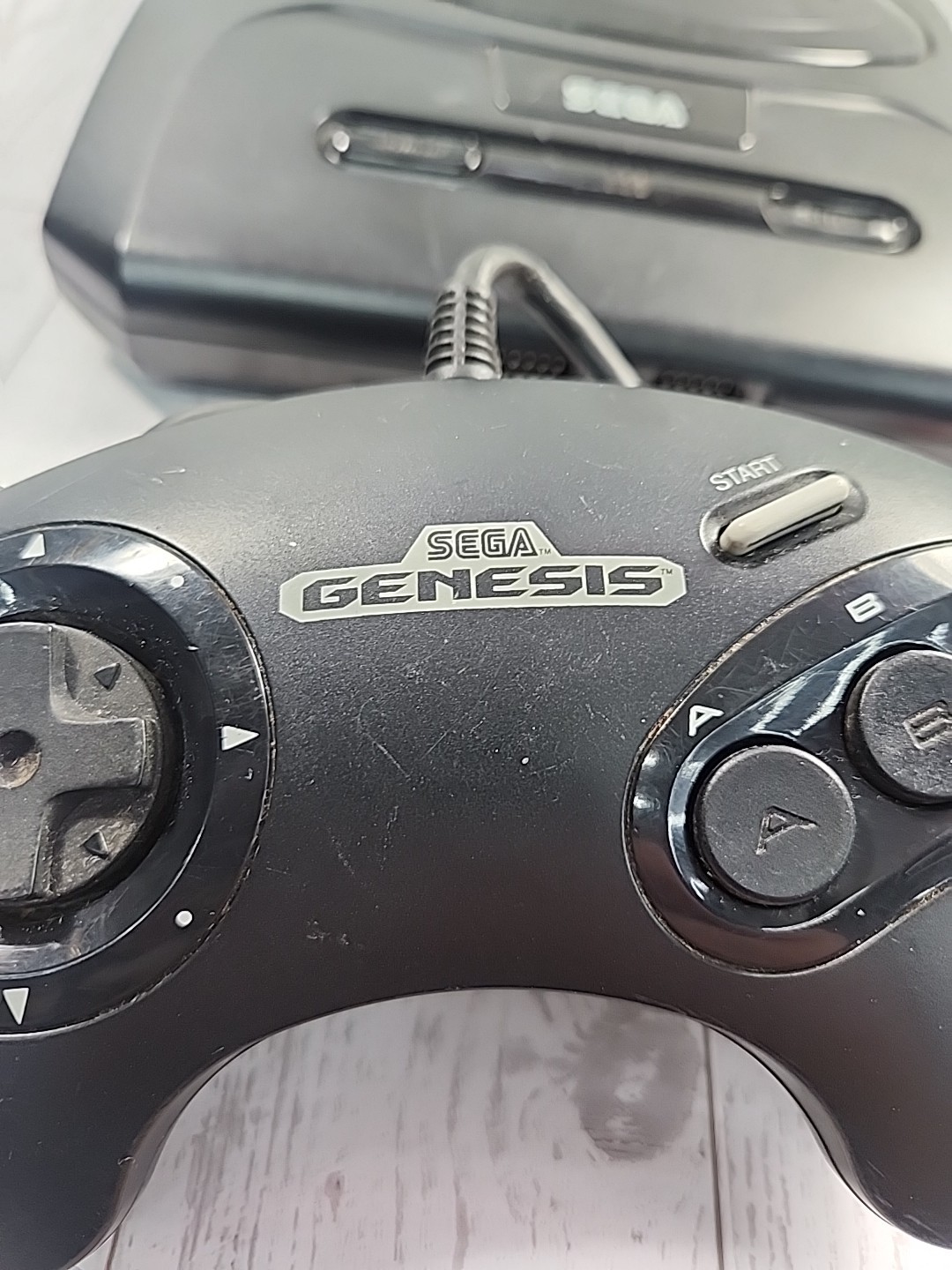 Sega Genesis Model 2 Console W Controller & Cables, Tested & Working