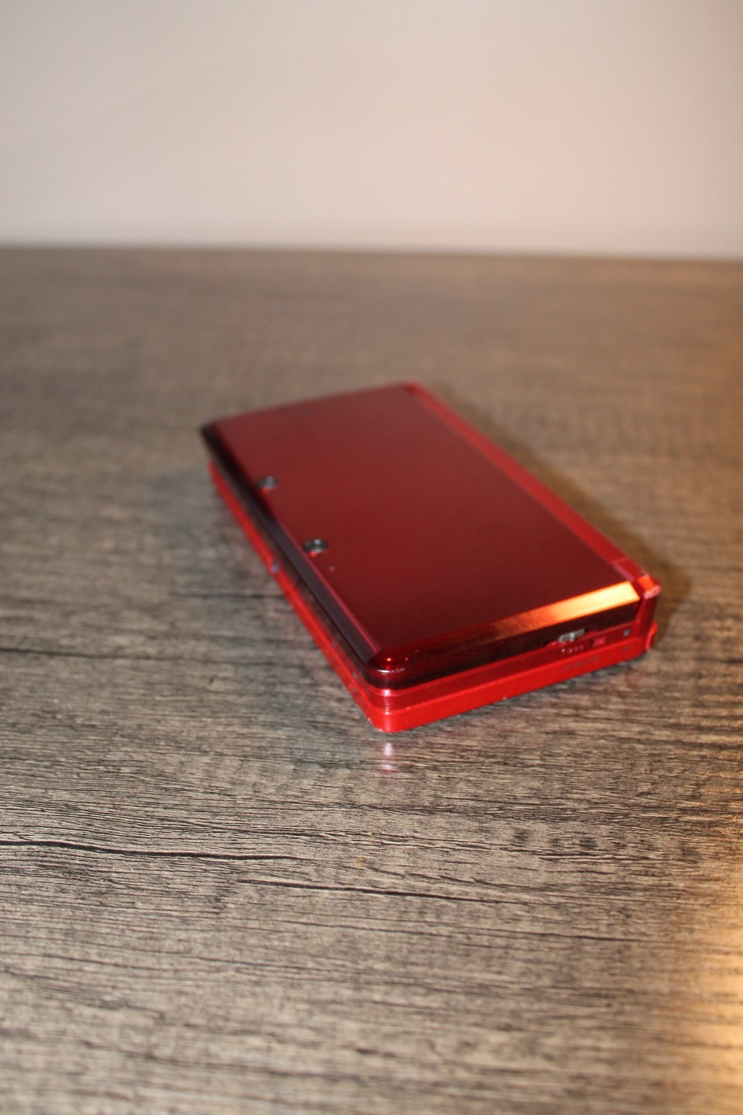 Nintendo 3DS Handheld System – Flame Red – 8GB of storage