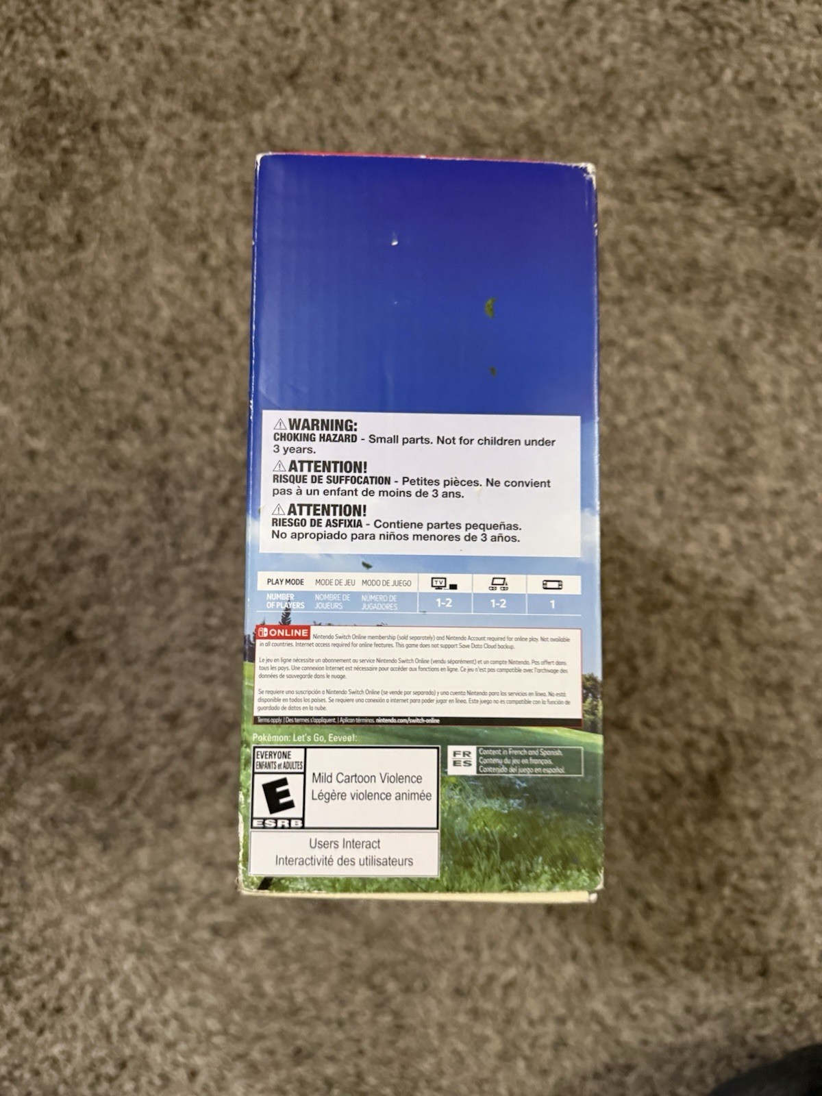 Nintendo Switch Pikachu & Eevee Edition + Pokeball – No Game Code