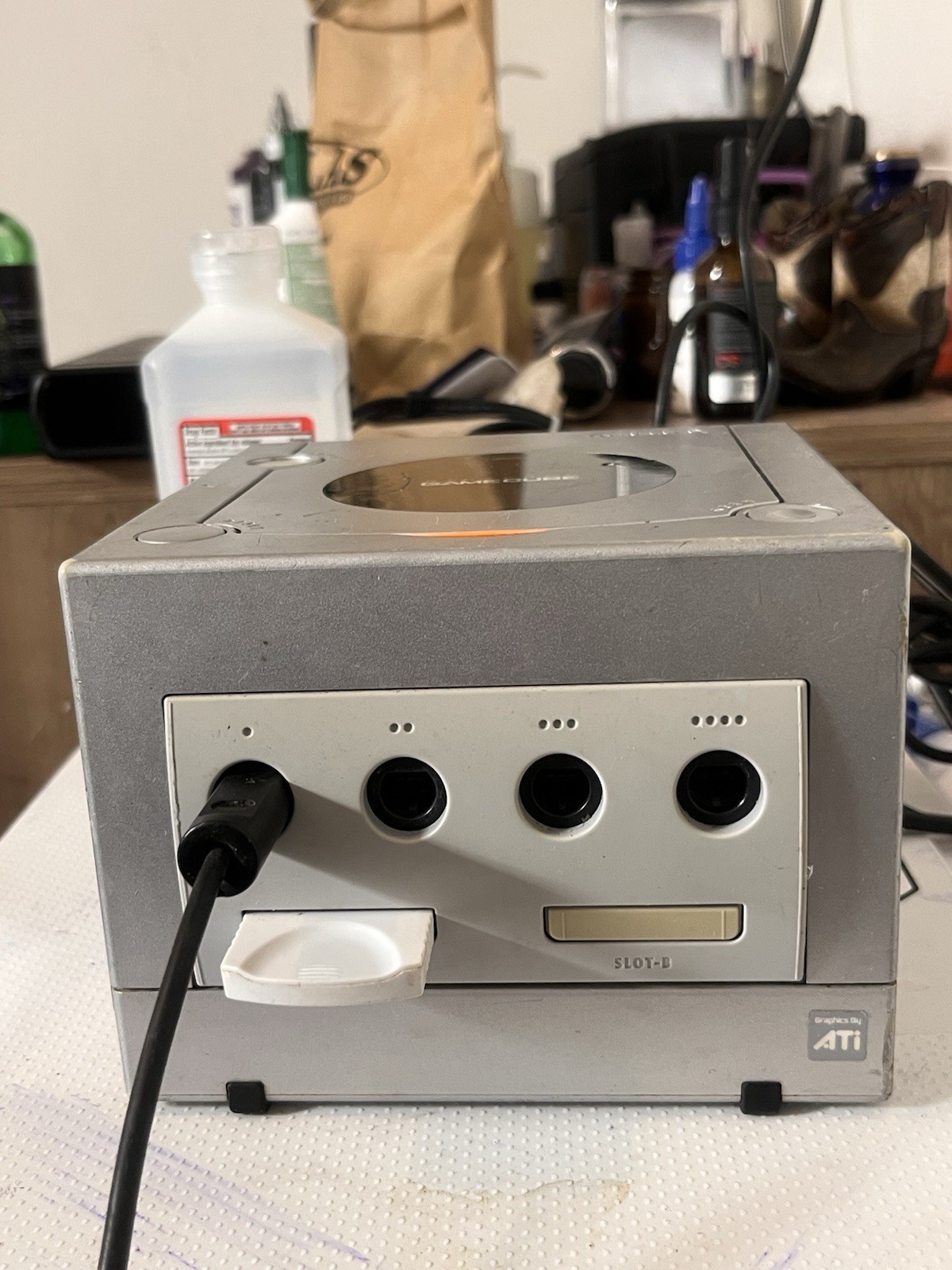 Nintendo GameCube Bundle FOR PARTS/REPAIR Needs Internal Battery Make Offers!!