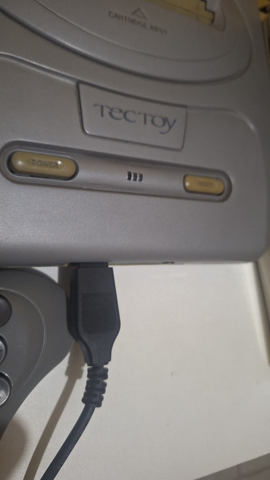 tec toy super mega drive 3 with 60 games, slot to cart original tectoy