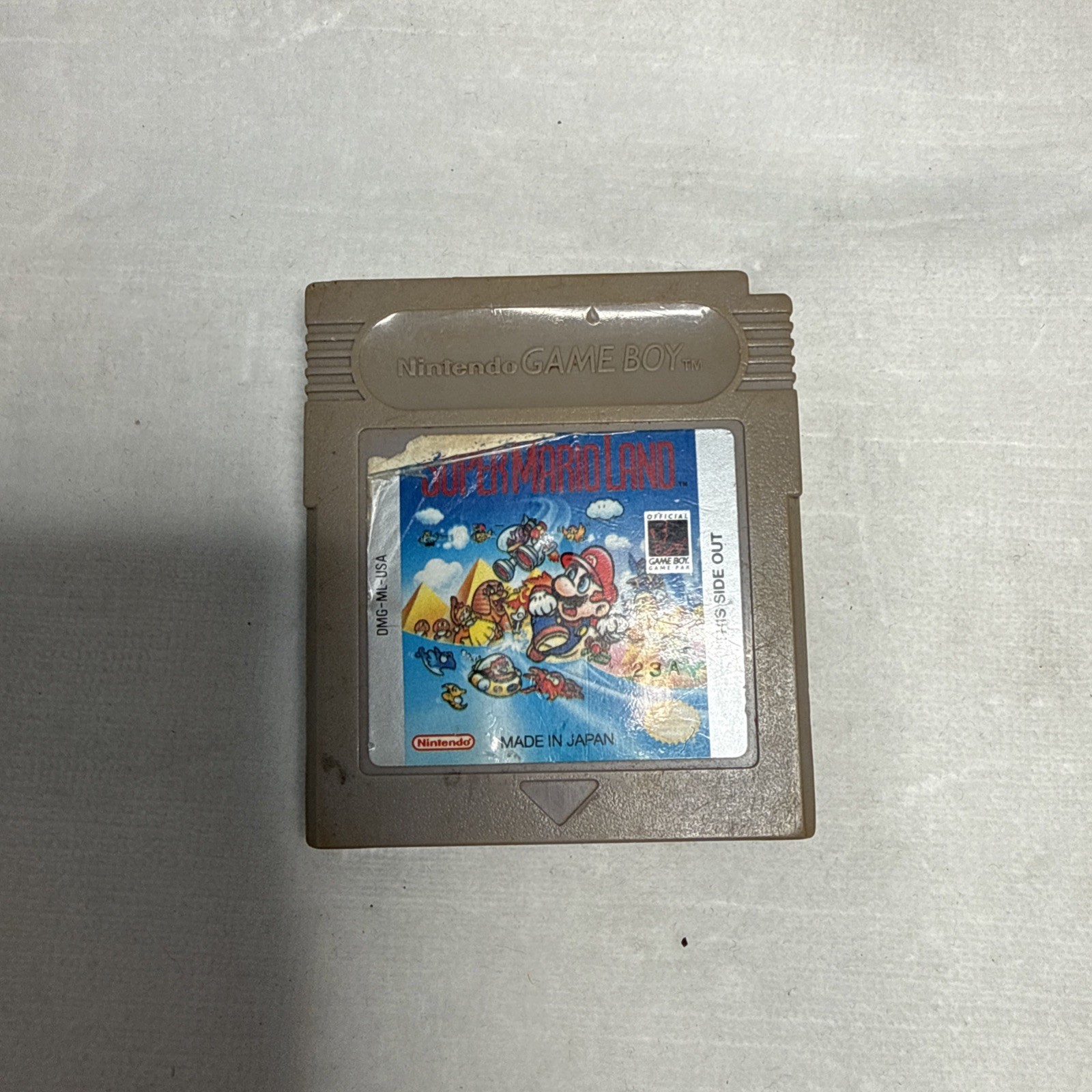 Super Mario Land (for Nintendo GameBoy) Untested