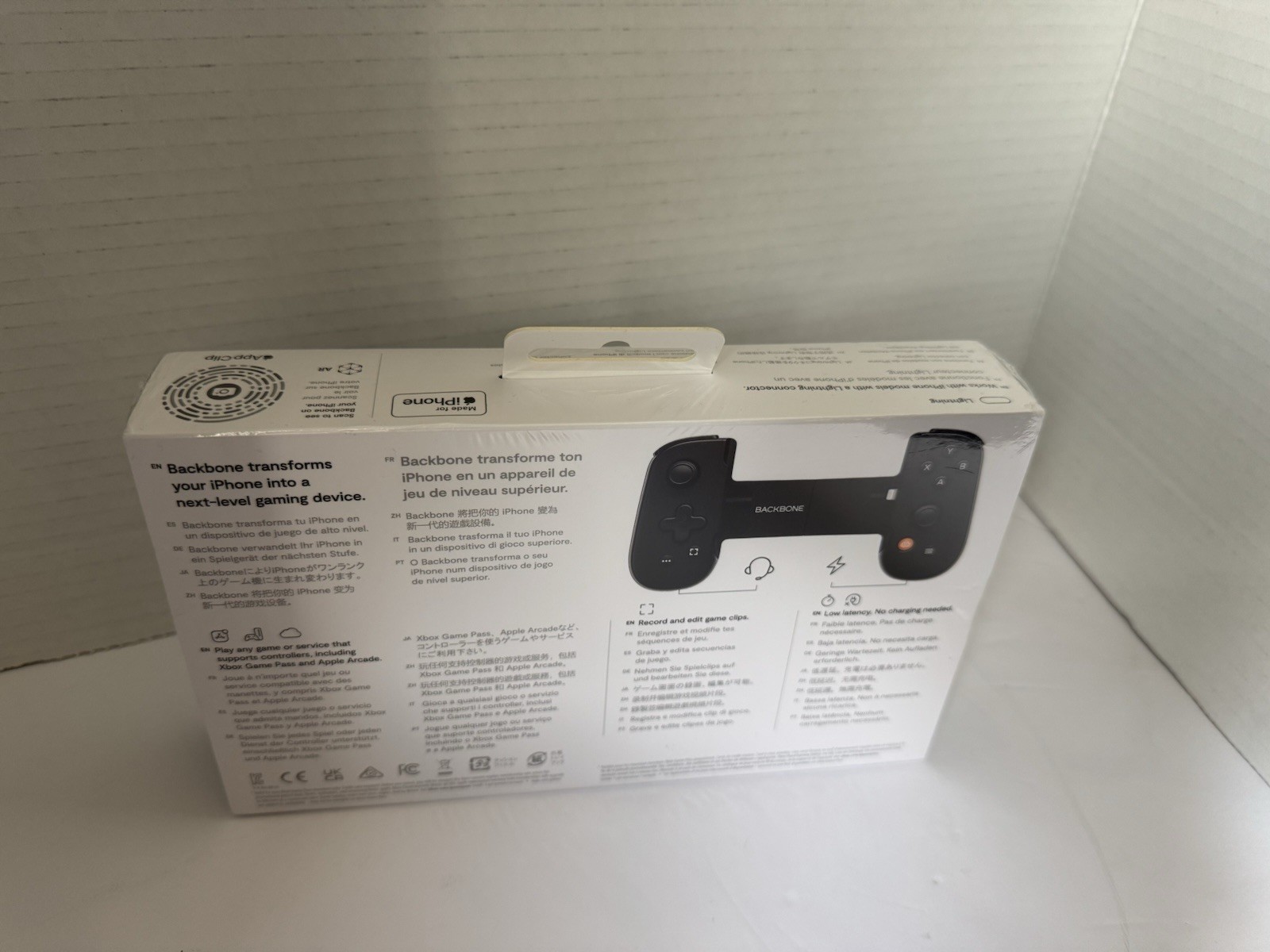 Backbone One Mobile Gaming Controller for iPhone – Black (BB-02)