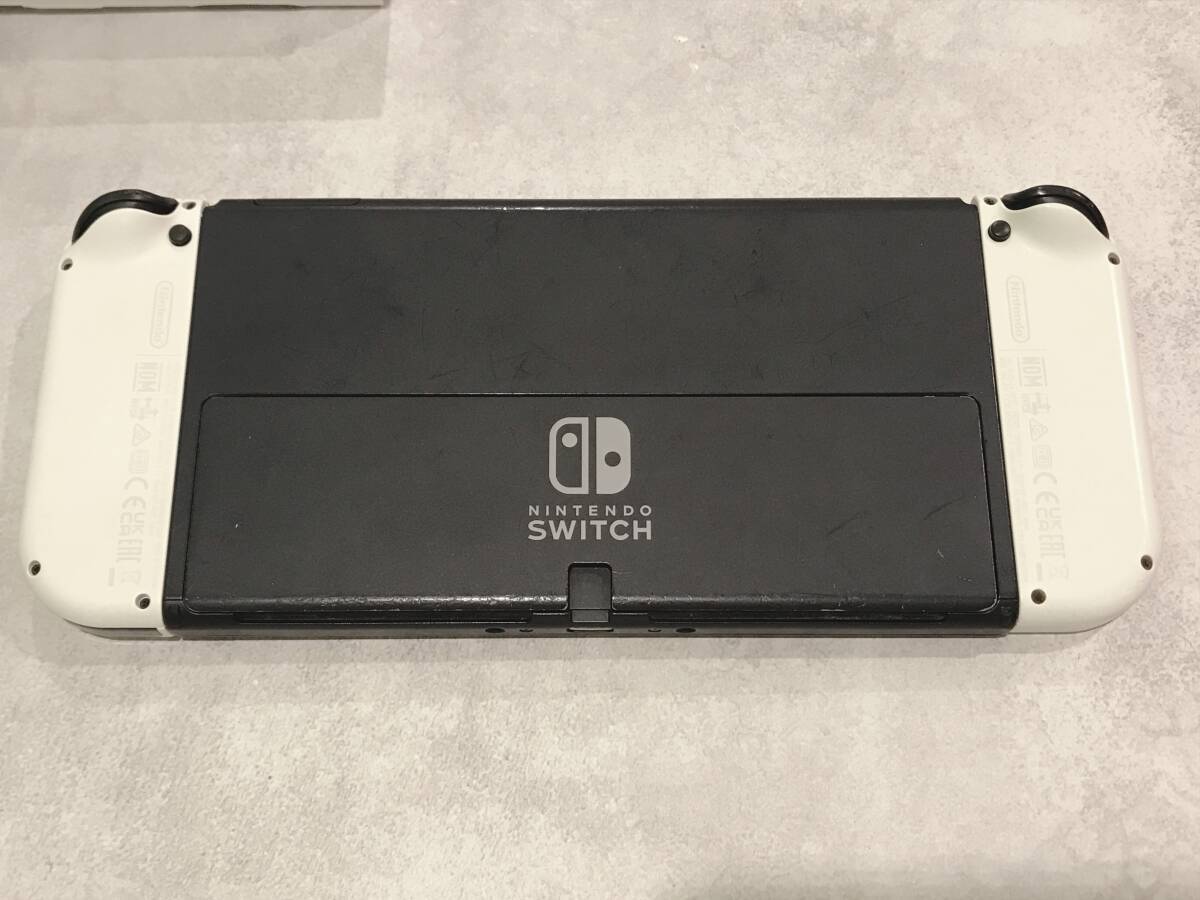 Nintendo Switch Console Tablet OLED HEG-001 w/Joy Con + Dock + Charger +HDMI BOX
