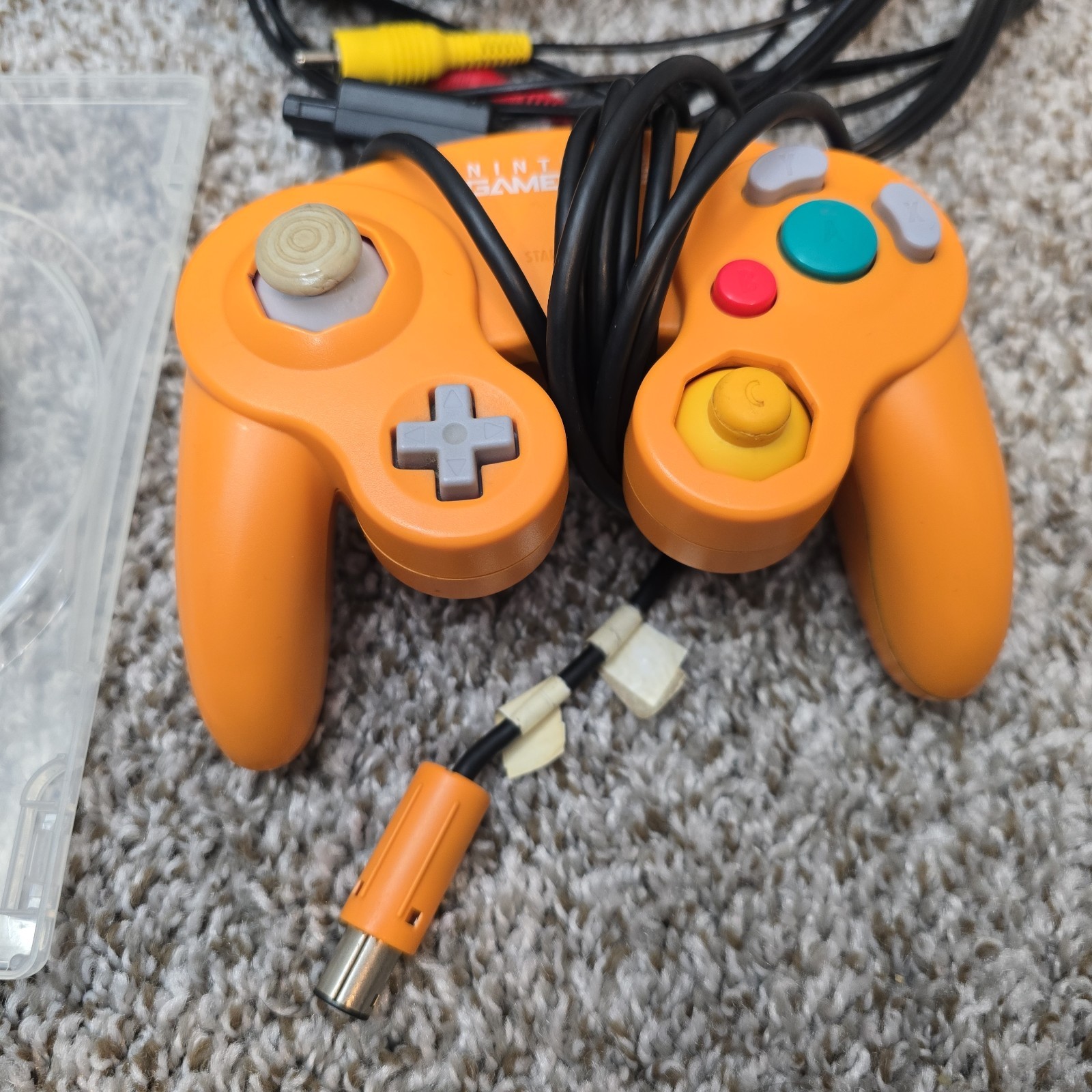 Nintendo GameCube Console Bundle Game Boy Player Disc Cords