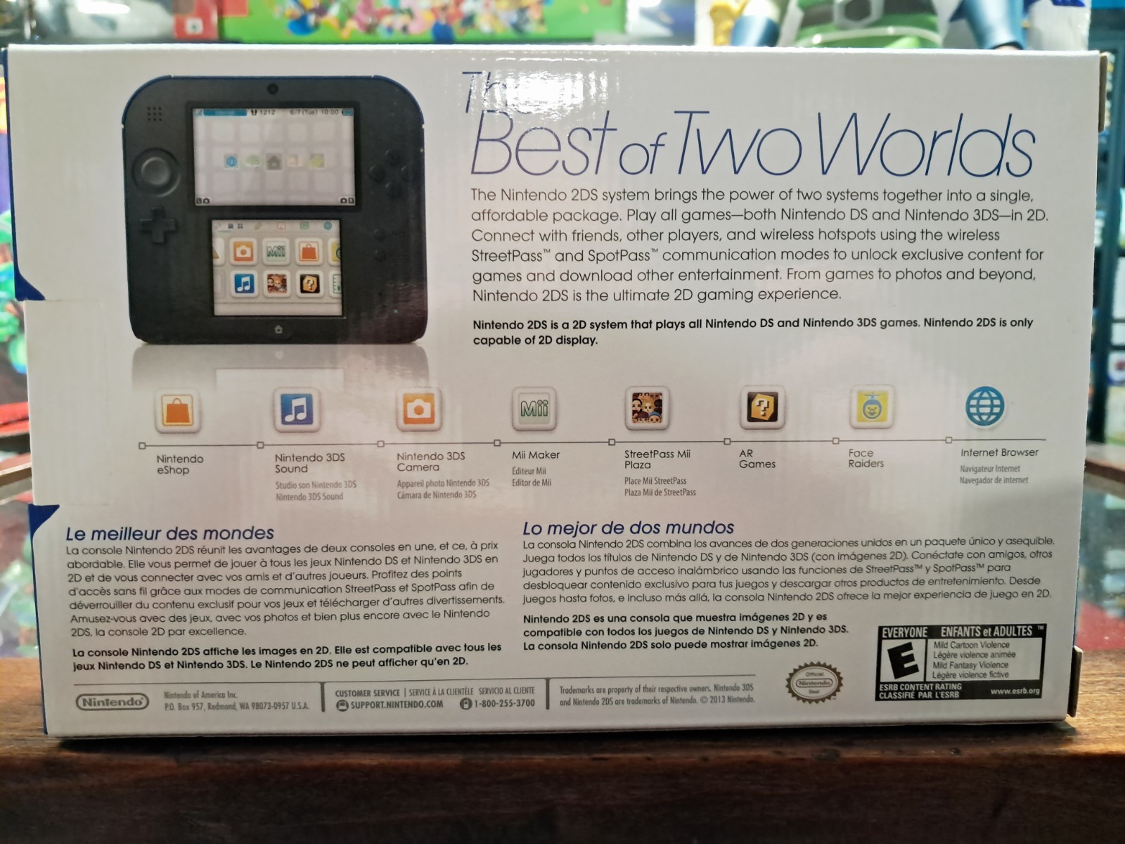 Nintendo 2DS Electric Blue Launch System Factory Sealed🔥RARE🔥Mint Condition