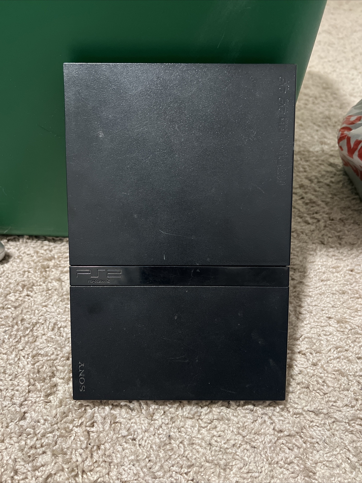 Sony PlayStation 2 Slim Launch Edition Charcoal Black Console (SCPH-77001CB)