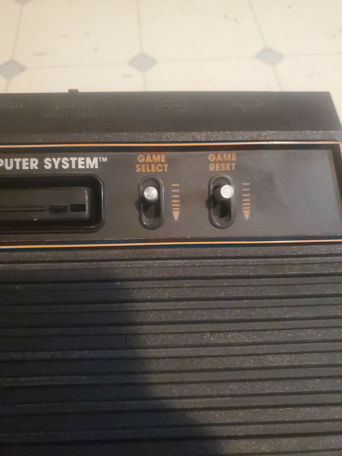 READ DESCRIPTION FOR PARTS Atari 2600 (CX-2600 A) Console Only Wood Grain