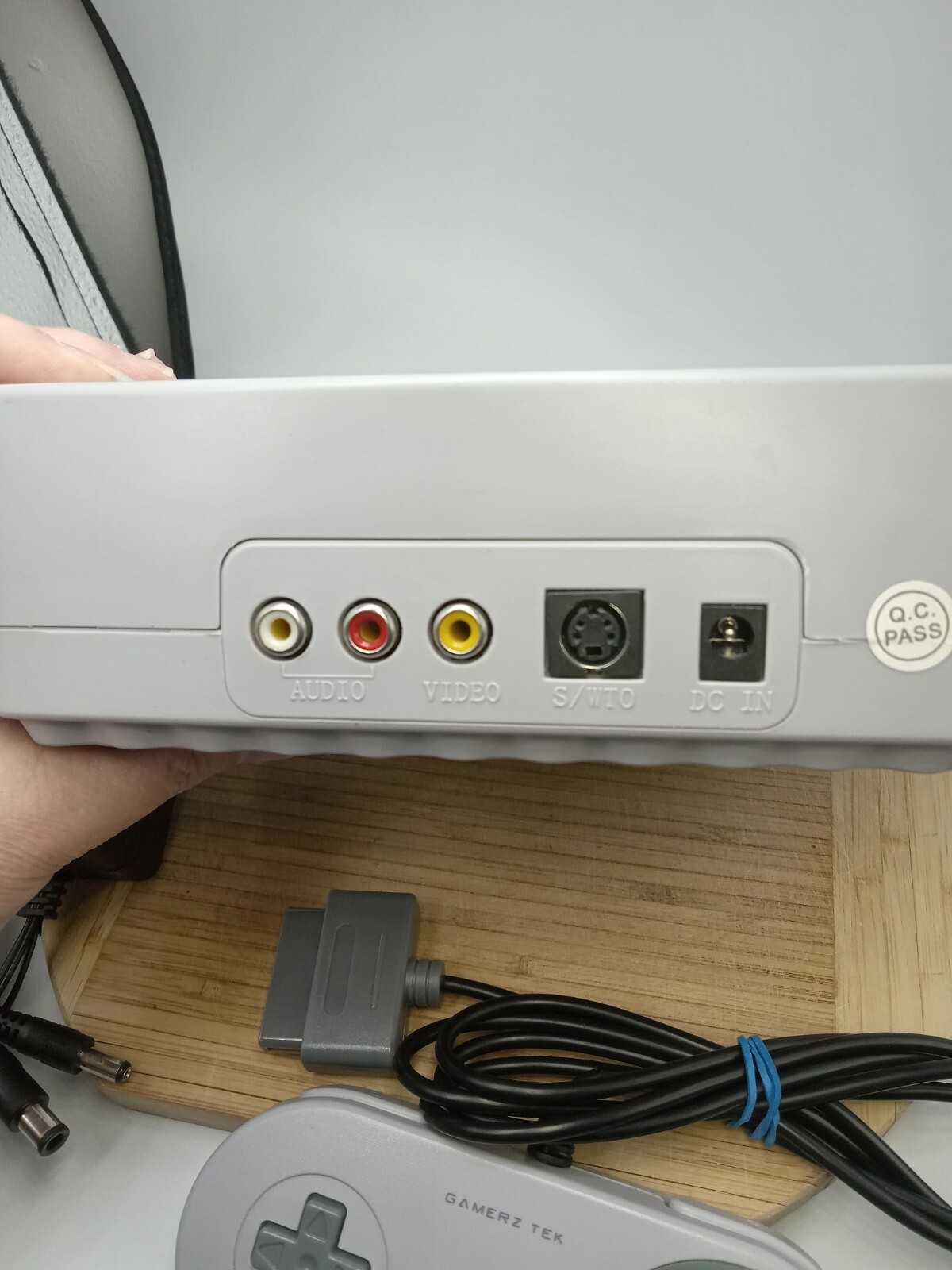 Gamerz Tek 16-Bit PARTS ONLY Entertainment System Console Without Colors No Work