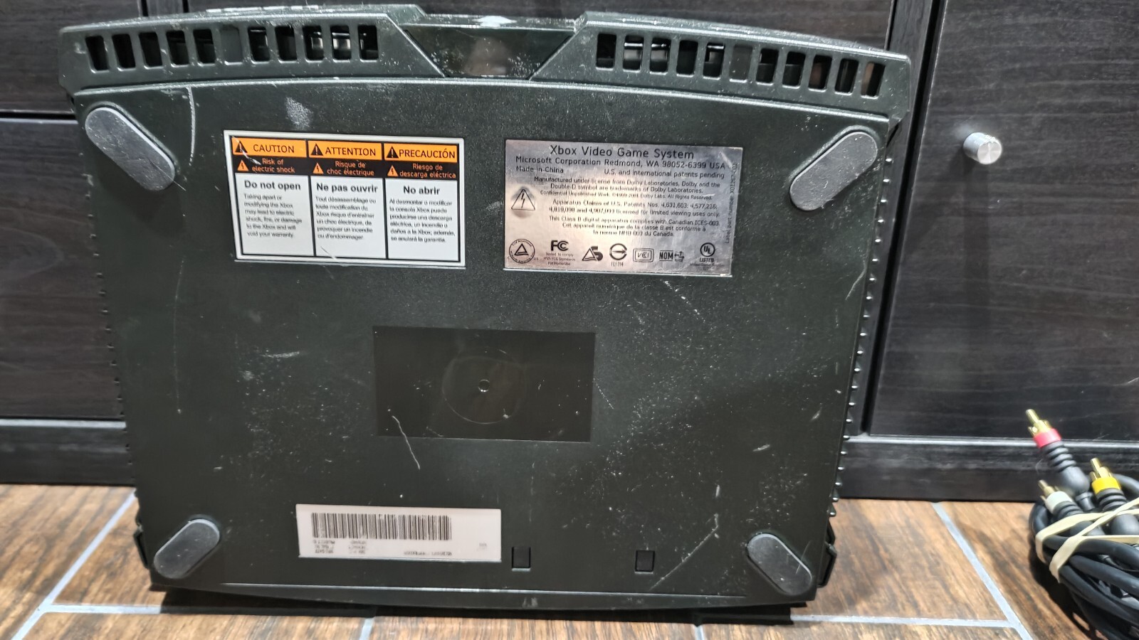 Microsoft Xbox Original Console Working See Description
