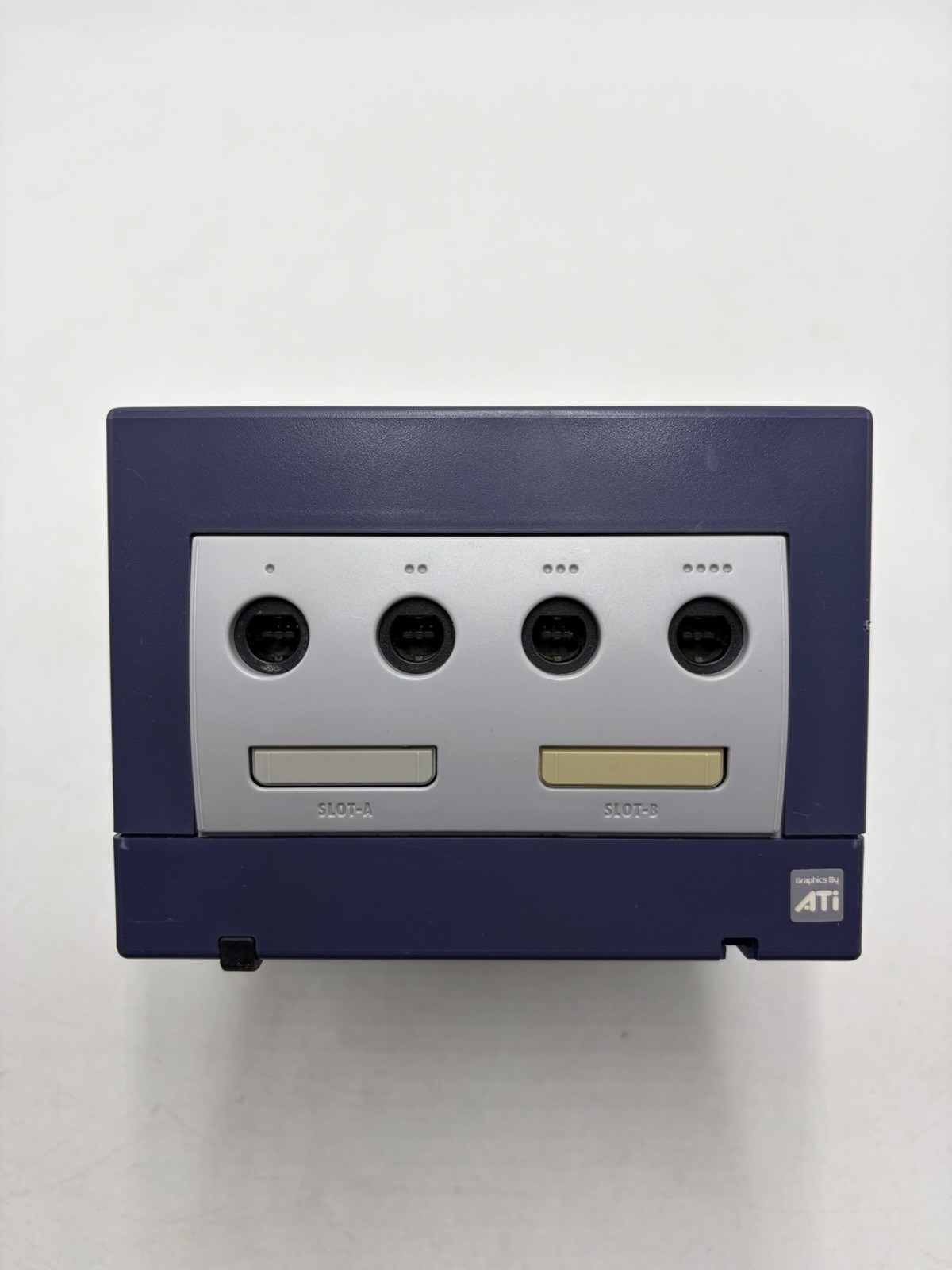 Nintendo GameCube Indigo Console W/ OEM Controller & Cords Tested SEE PHOTOS