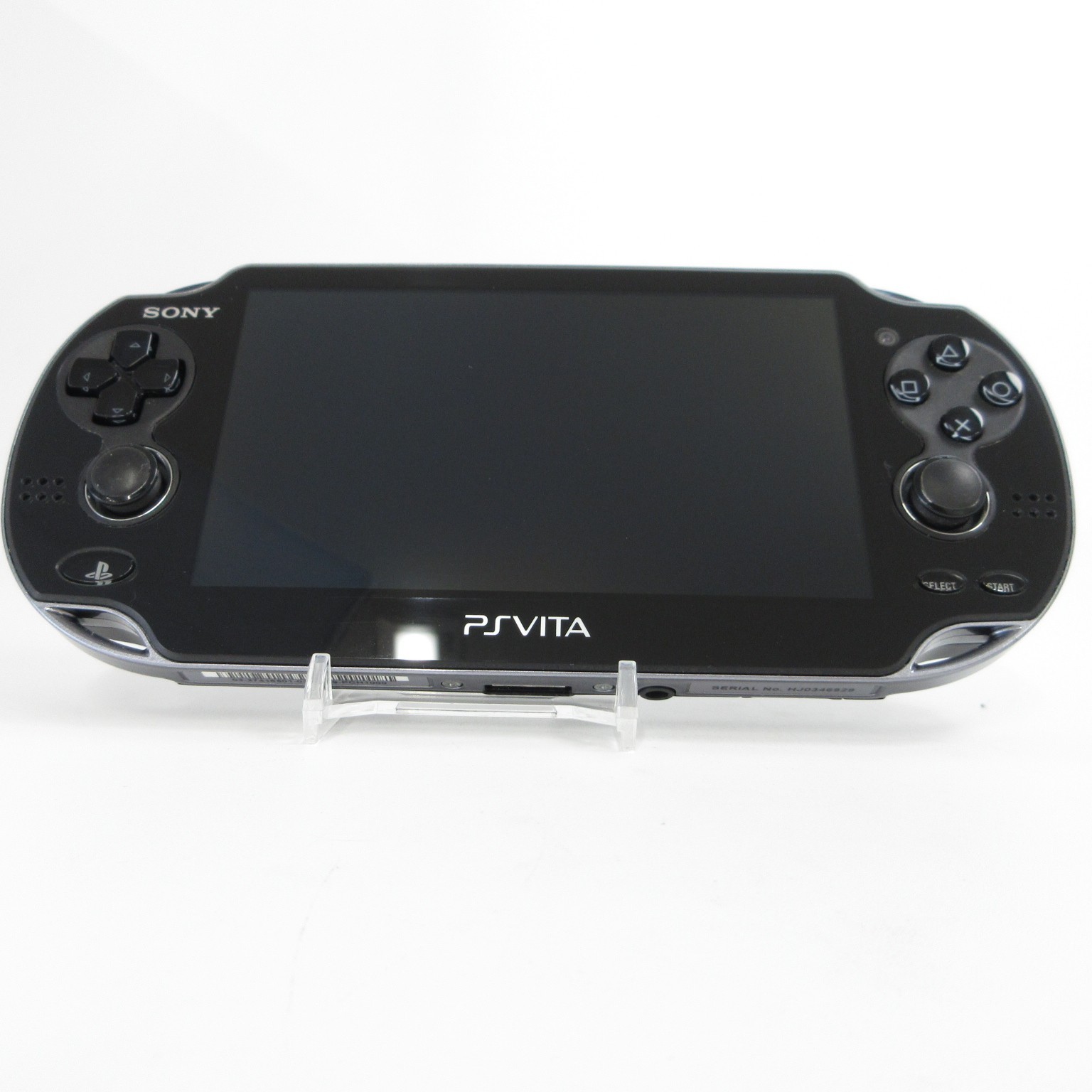 【Excellent】Sony PS Vita PCH-1000 Crystal Black Wi-Fi Model Console only #RET0331