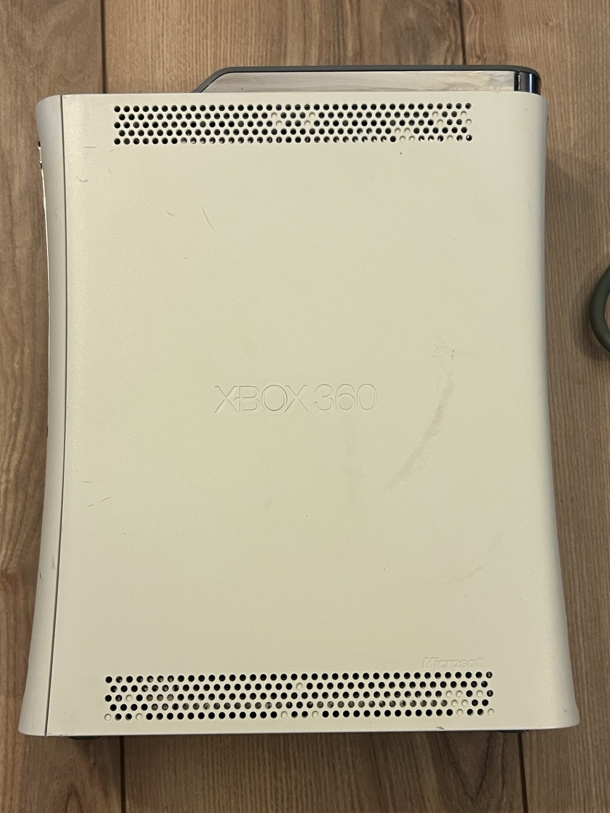 Xbox 360 Fat Console Bundle 20GB HDD 15 Games Controller Tested Works White