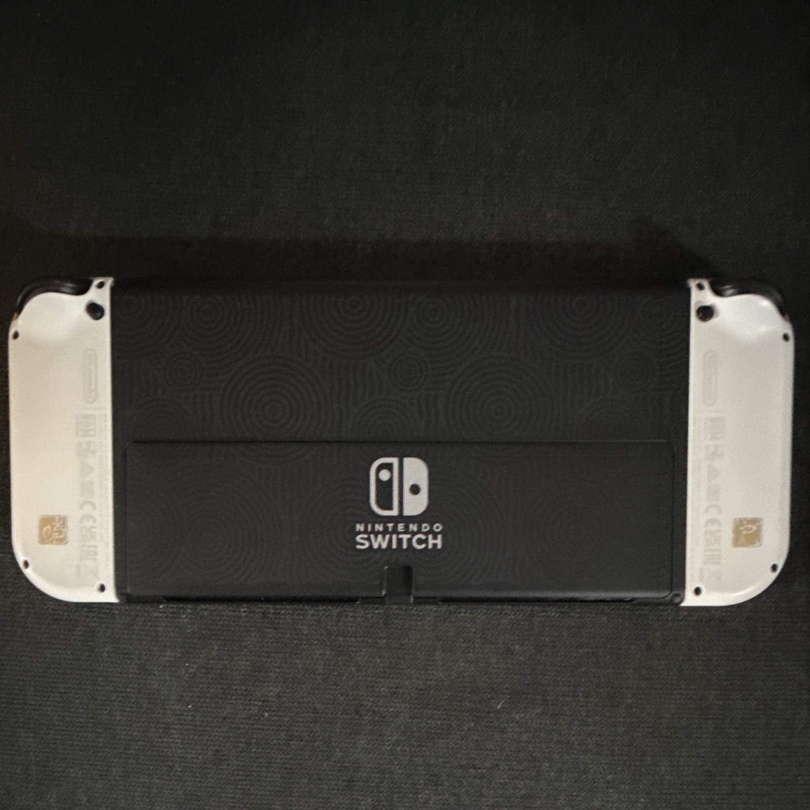Nintendo Switch OLED Zelda Edition Console w/ Dock, Gold Joy-Cons, 128GB microSD