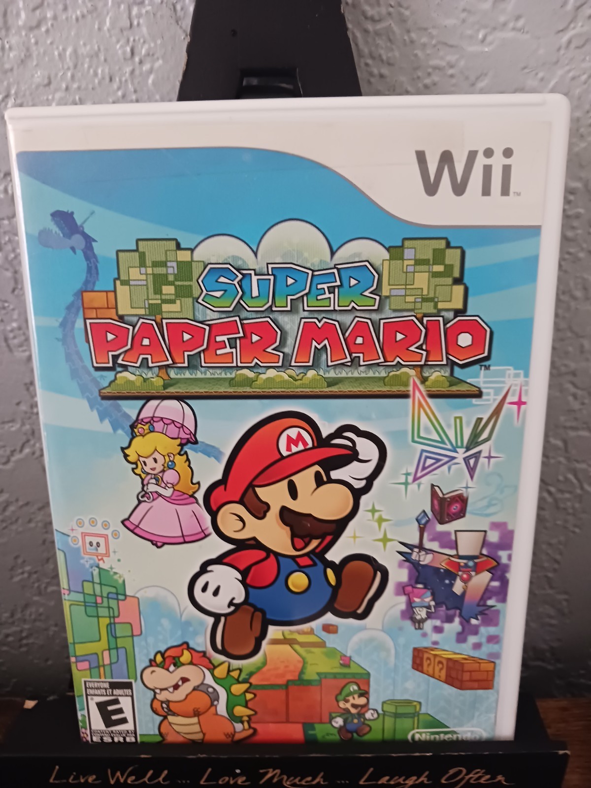Nintendo Wii Console Bundle (RVL-001) Super Paper Mario GameCube Compatible