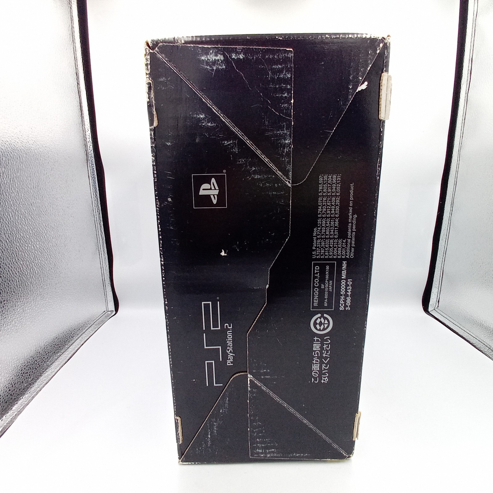 PlayStation 2 Console Midnight Blue SCPH-50000 Boxed HDD Stand Japanese Tested