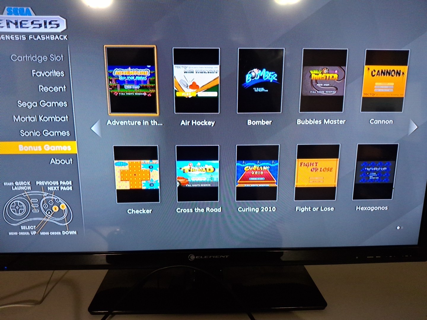 Sega Genesis AtGames 16-Bit Flashback 40 Games Console w/ 2 wireless controller