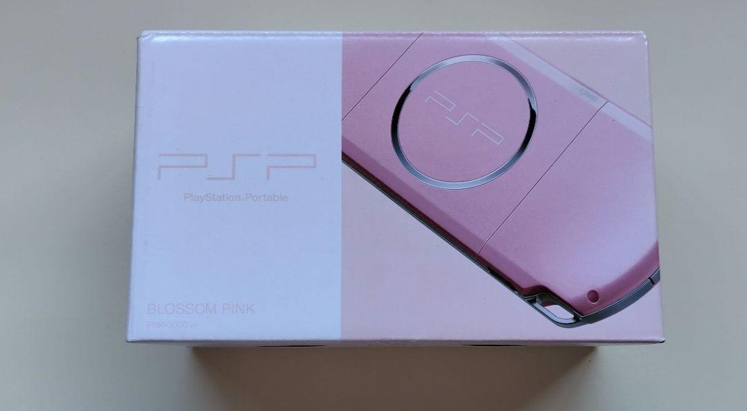 PSP 3000 Console,Pink, 3715 From Japan New Rare！