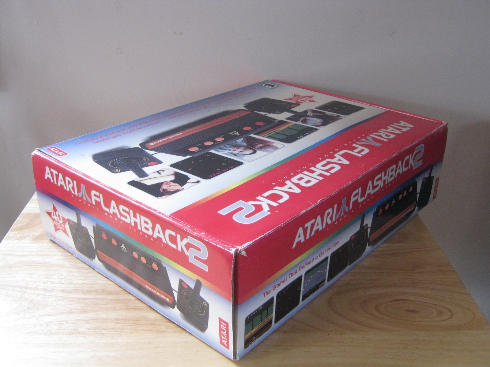 Atari Flashback 2 Classic Game Console 40 Built In Games