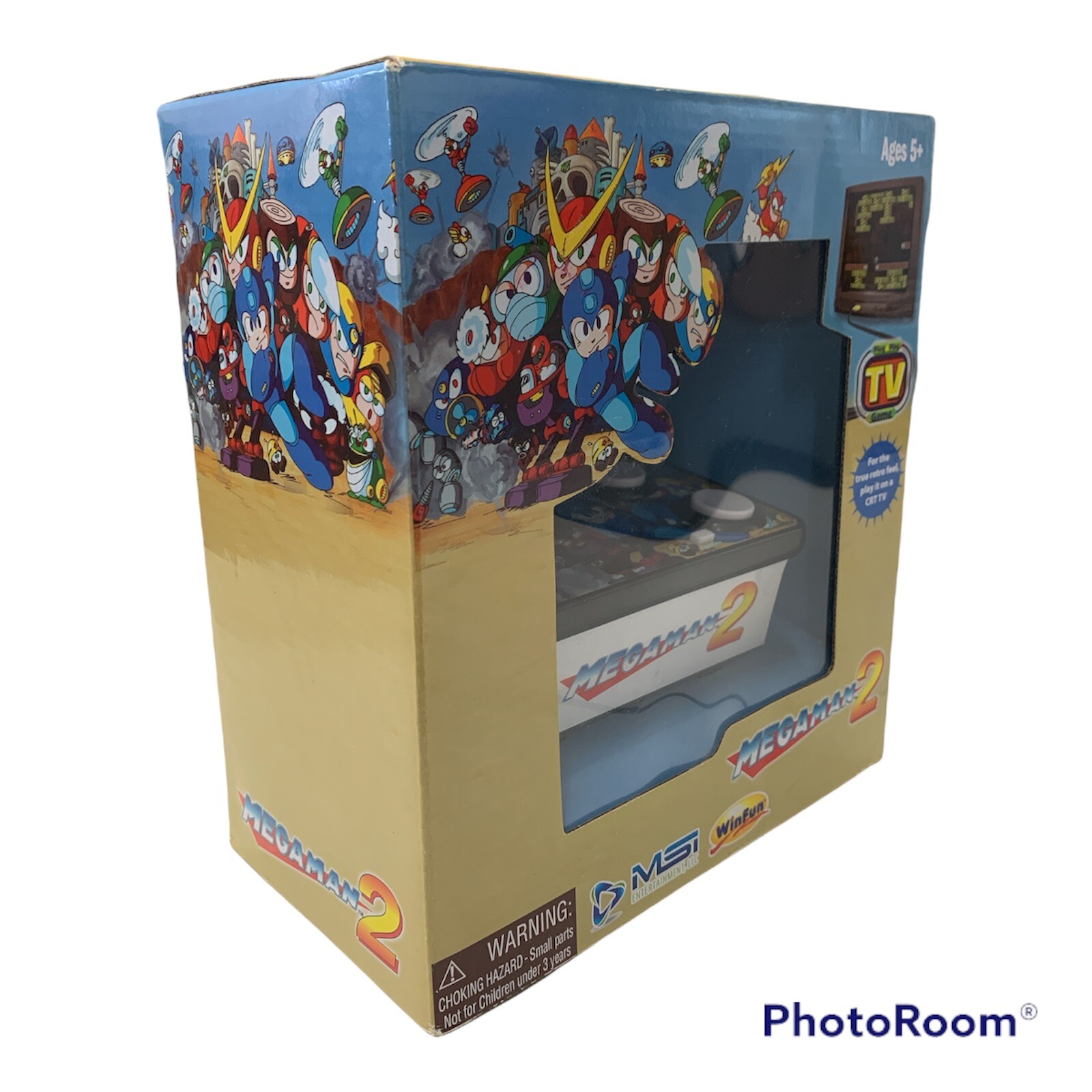 Capcom Mega Man 2 Plug N Play TV Arcade. BRAND NEW, Unopened. ~RARE~