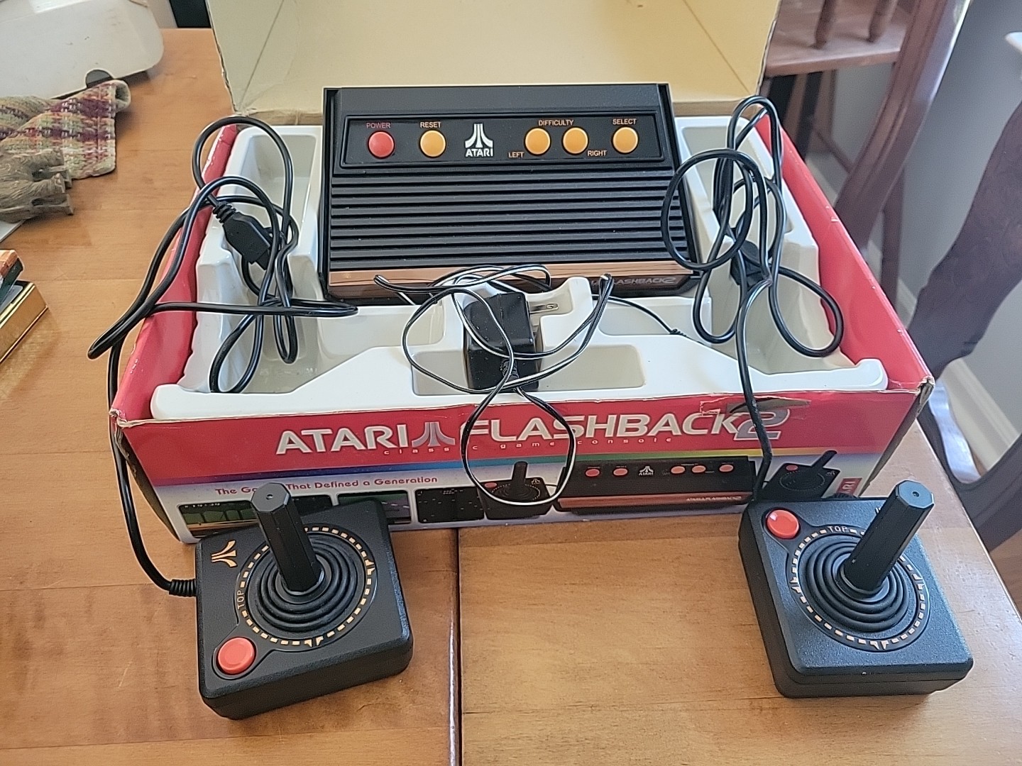 Atari Flashback 2 Classic Game Console complete with 40 Built-In Games