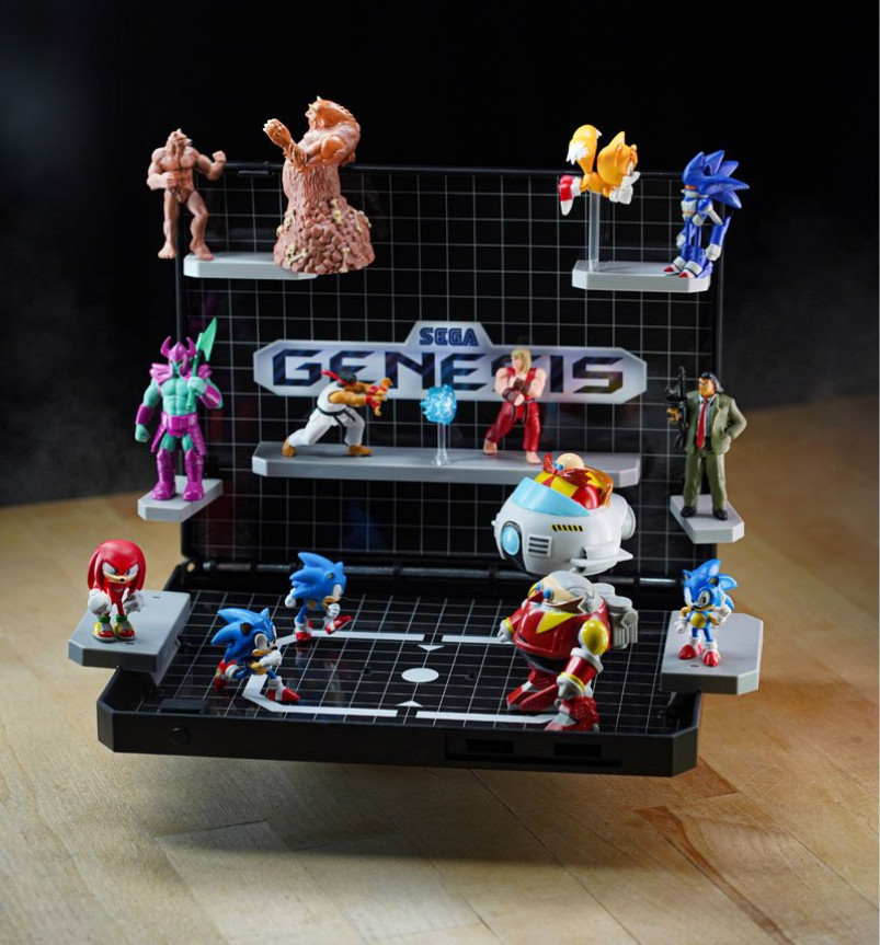 🔥 COMPLETE Sega Genesis Sonic Supervillain 5-Piece Set By Console Heroes 🔥