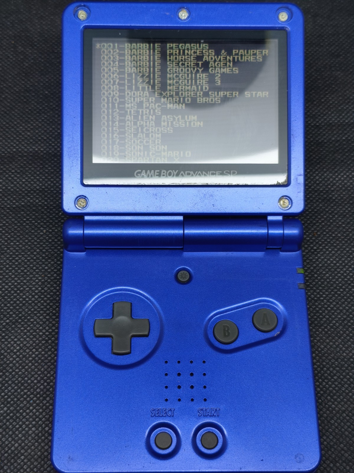 Nintendo Gameboy Advance SP – Blue w/ Charger (Tested & Working)