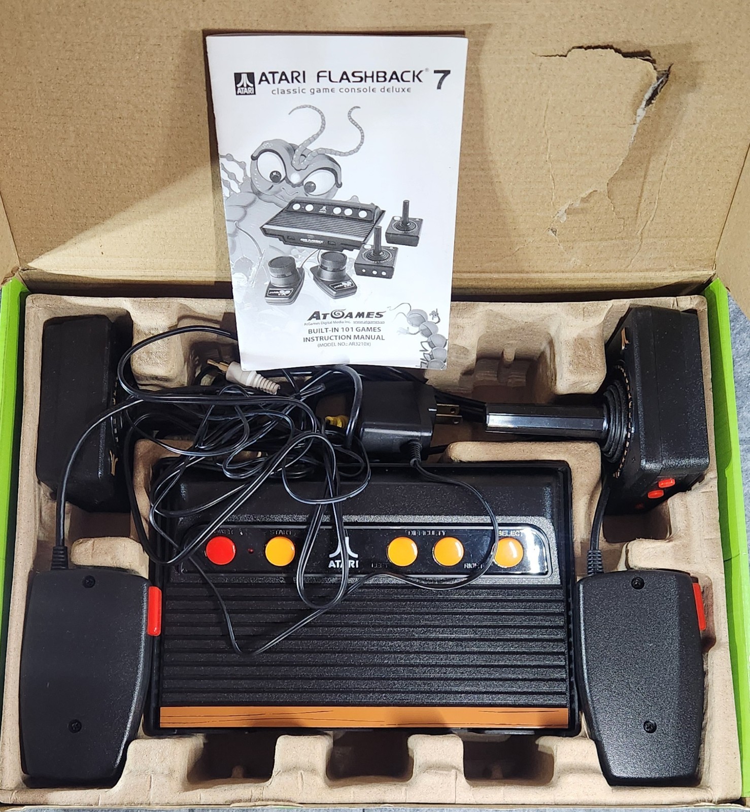 Atari Flashback 7 Classic Video Game Console Deluxe 101 Built In Games