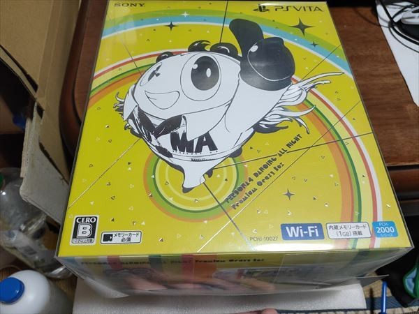PS Vita Persona 4 Dancing All Night Premium Crazy Console USED PCHJ-10027 Japan