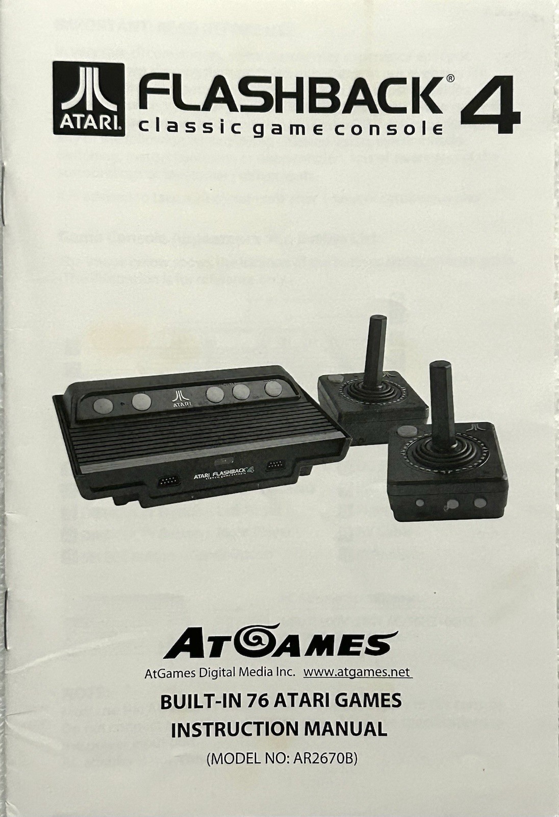 Atari 40th Anniversary Flashback 4 Classic 76 Built-in Games Console Sp. Ed.