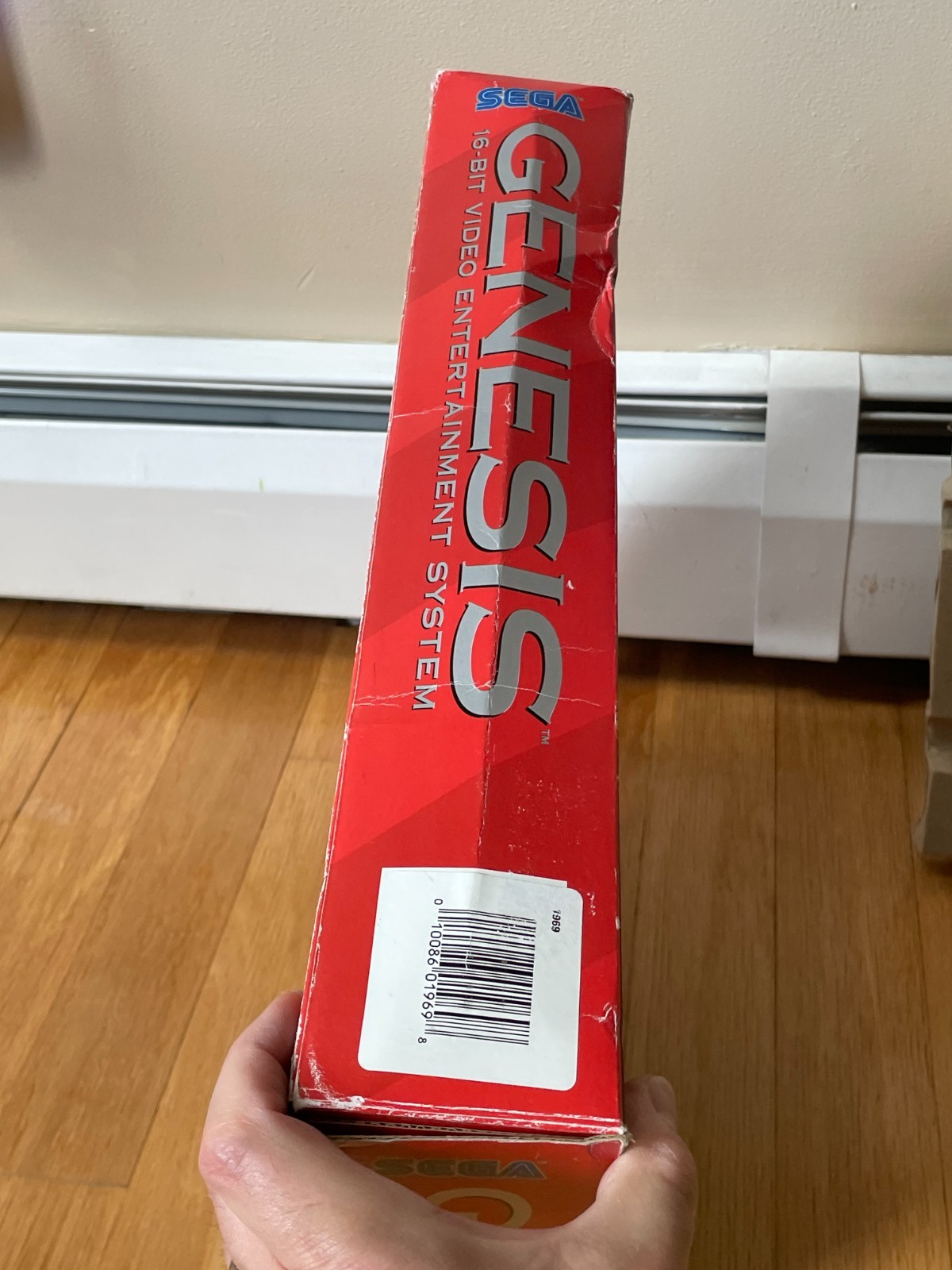 SEGA GENESIS MODEL 2 CONSOLE IN BOX WITH 6-PAK GAME & MANUALS UNTESTED READ