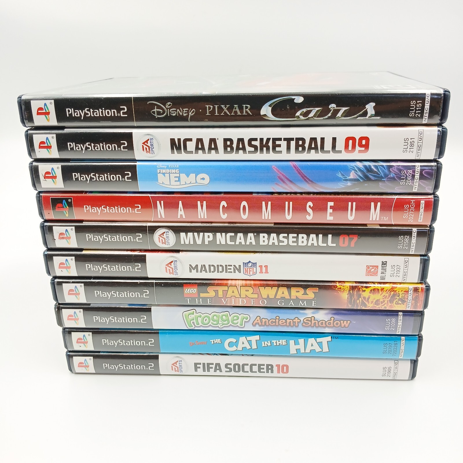 Play Station 2 Lot of 10 Games Tested Complete No SCRATCHES
