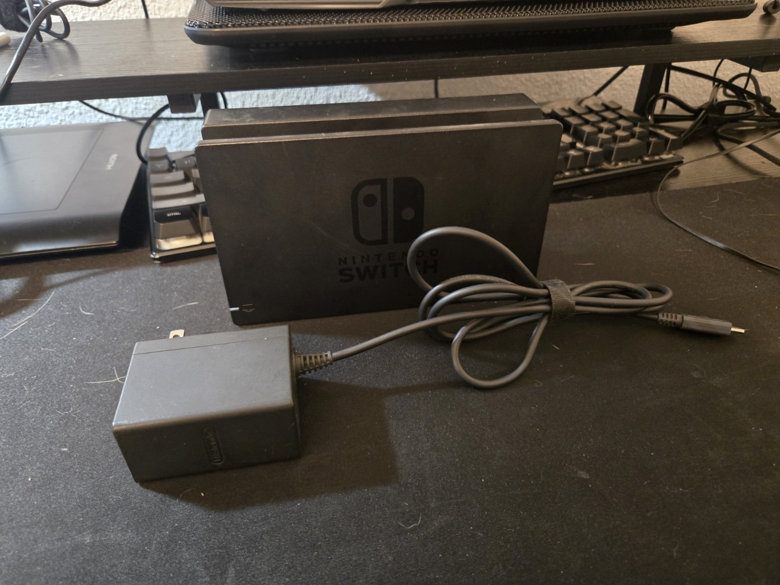 Lightly Used Nintendo Switch With Case, Dock, Wired And Wireless Controller.