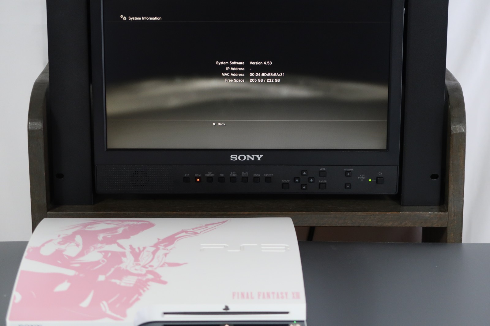PS3 FINAL FANTASY XIII LIGHTNING EDITION CEJH-10008 250GB Very Good Tested Japan