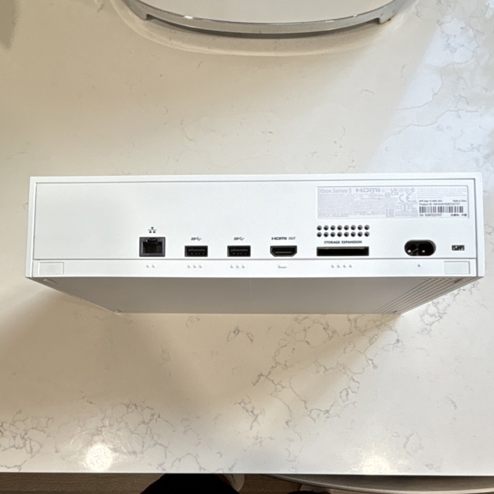 Microsoft Xbox Series S Home Console White Storage Expansion HDMI USB-A Ethernet