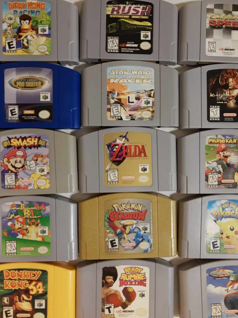 Nintendo 64 N64 Games – Authentic – Cleaned – Polished Pins – See Pictures!