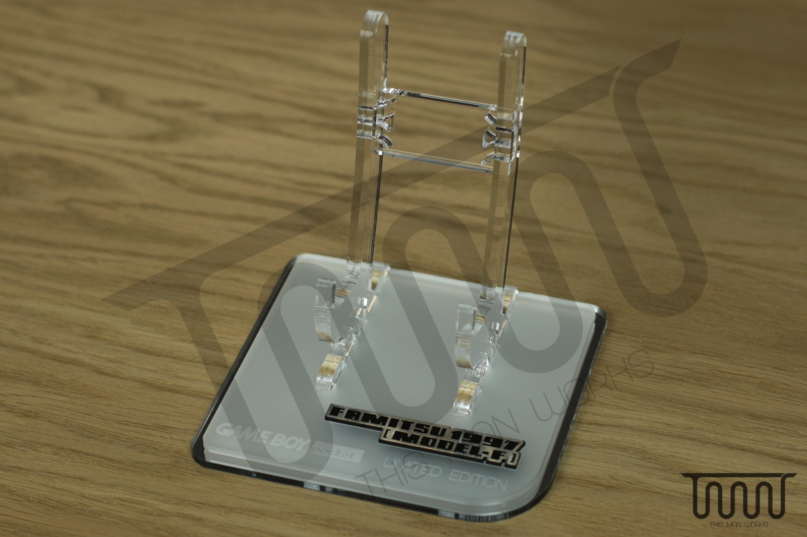 Acrylic Stand for Nintendo Game Boy Pocket Famitsu 1997 Model-F Limited Edition