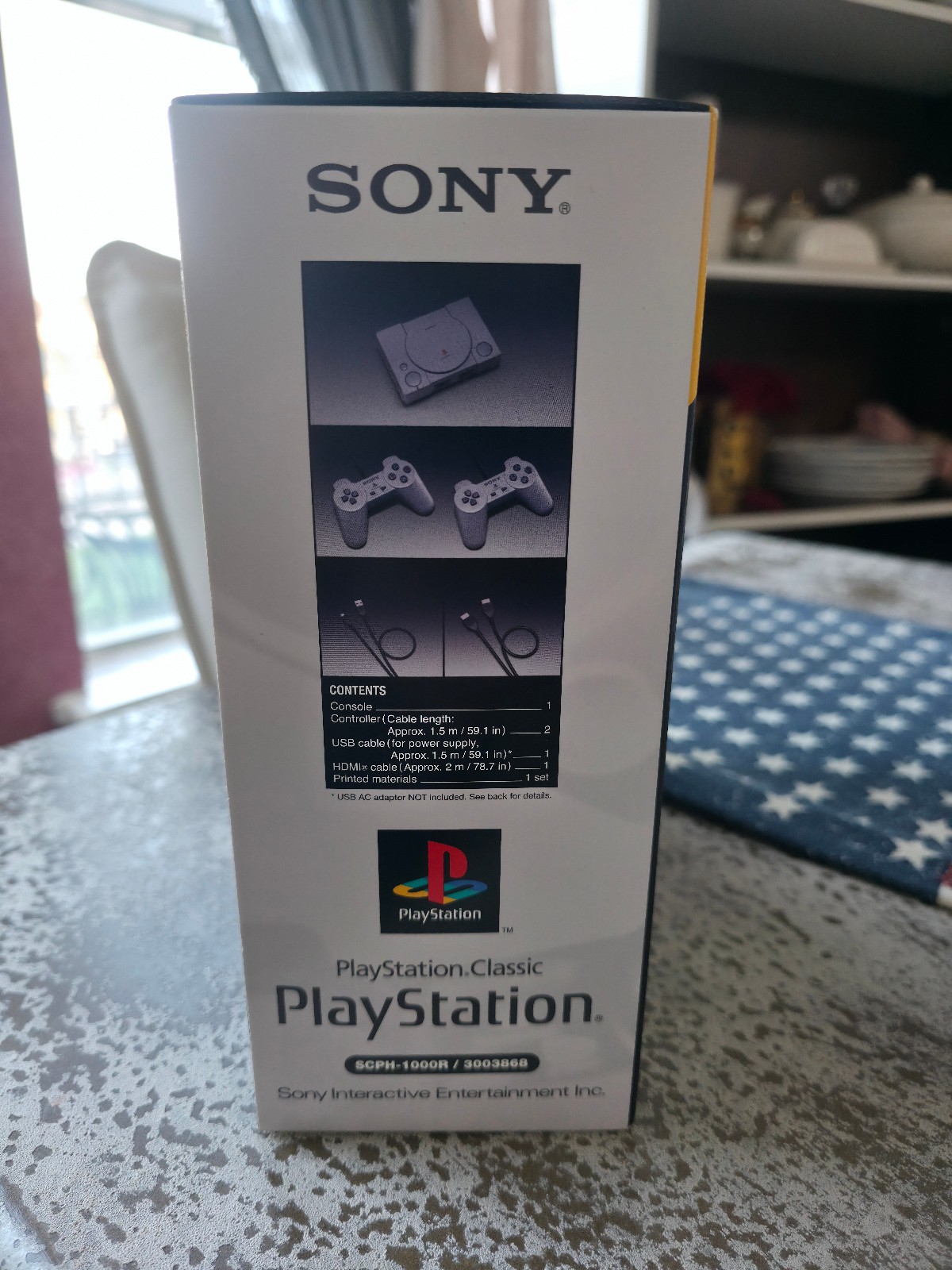 Sony PlayStation Classic Mini Console w/8bitdo USB Wireless 2 Adapter