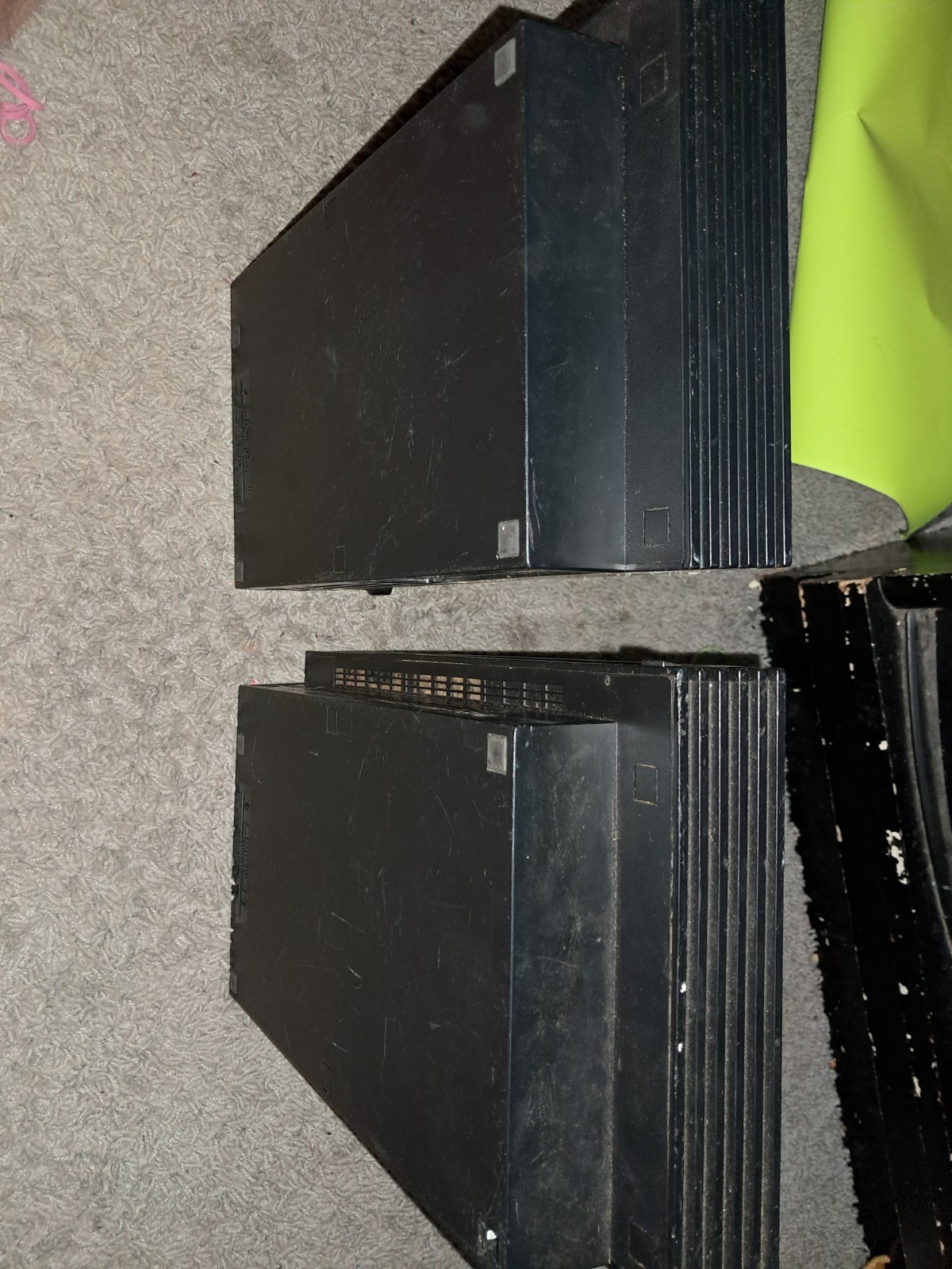 2x – Sony PlayStation PS2 Fat Model CONSOLES ONLY For Parts Or Repair