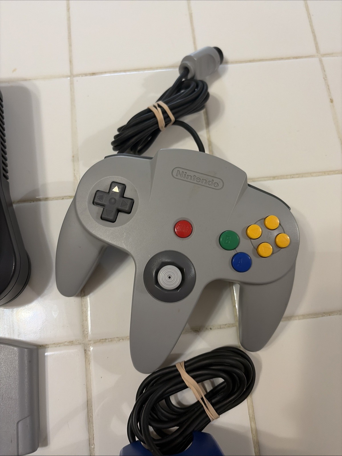 N64 Console Bundle 6 Games 2 controllers Memory Card TESTED