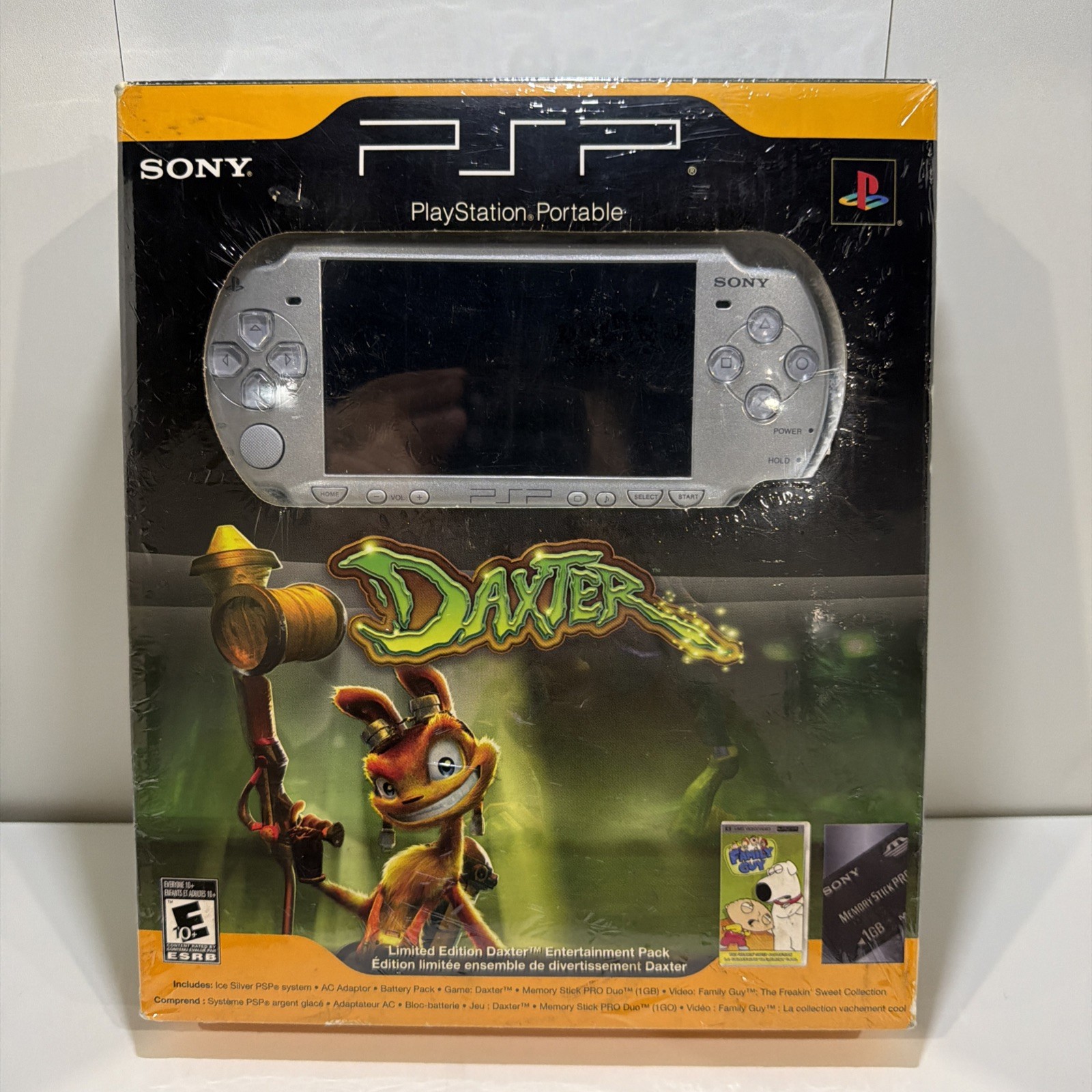 PlayStation Portable Limited Edition Daxter Ice Silver PSP 2000 1GB Resealed