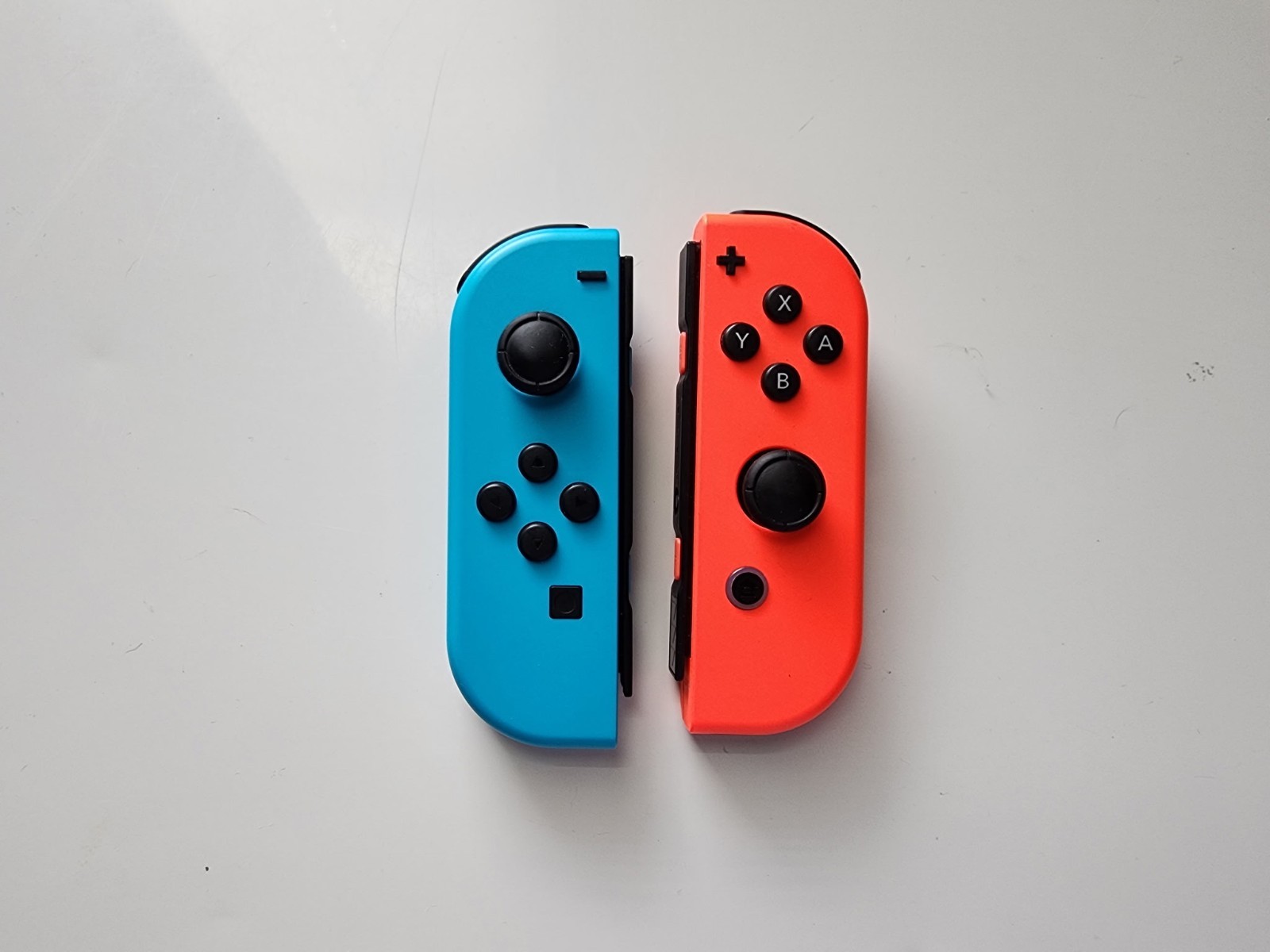 Nintendo switch neon red and blue joy-cons