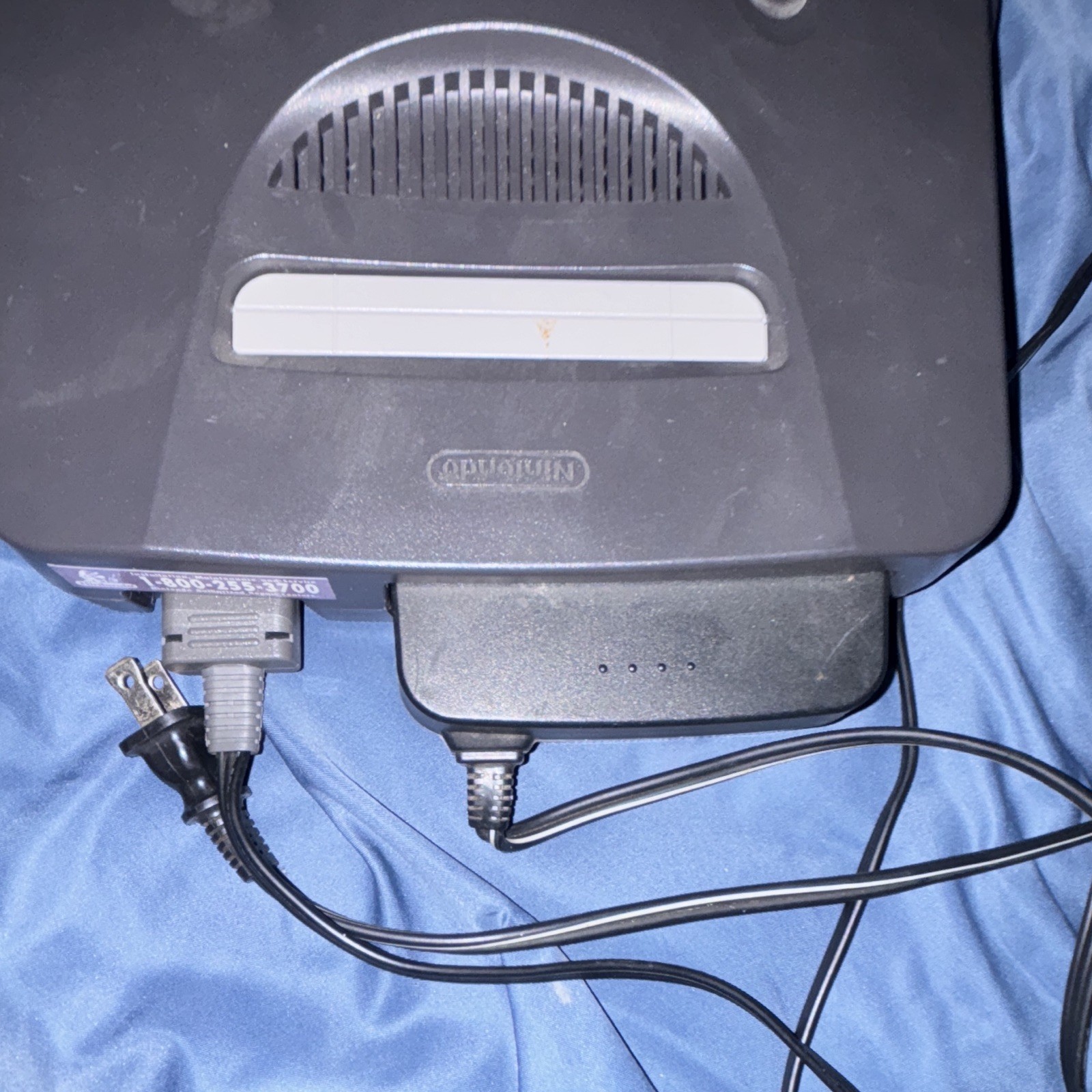 TESTED WORKING | Nintendo N64 Gray Console w/ OEM Controller Power Cord AV Cable