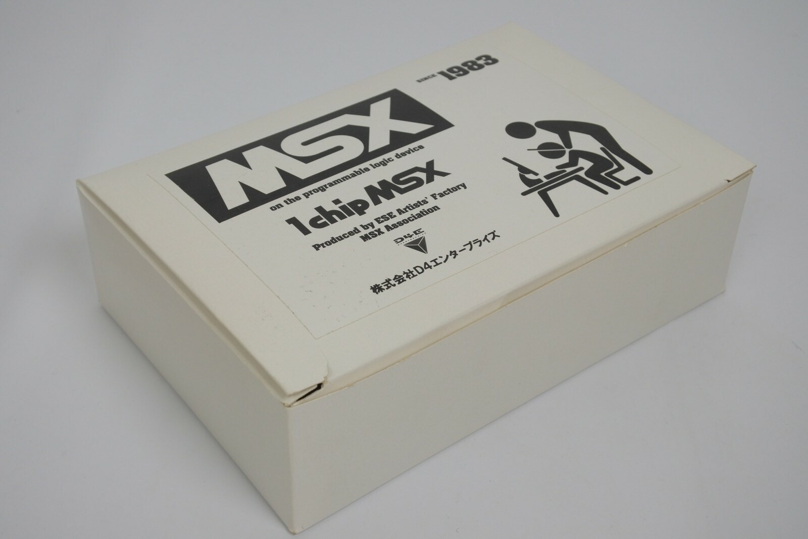 1Chip MSX Console Boxed GOOD Condition Tested System JAPAN Game 03647